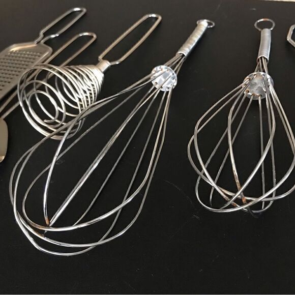 Vintage Variety Stainless Steel Kitchen Handheld Tools 6 Piece - Picture 14 of 16